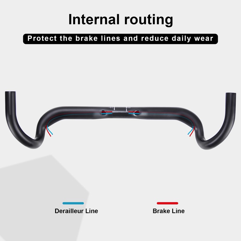 RXL SL Carbon Fiber Gravel Handlebars 478mm gravel bike handlebar
