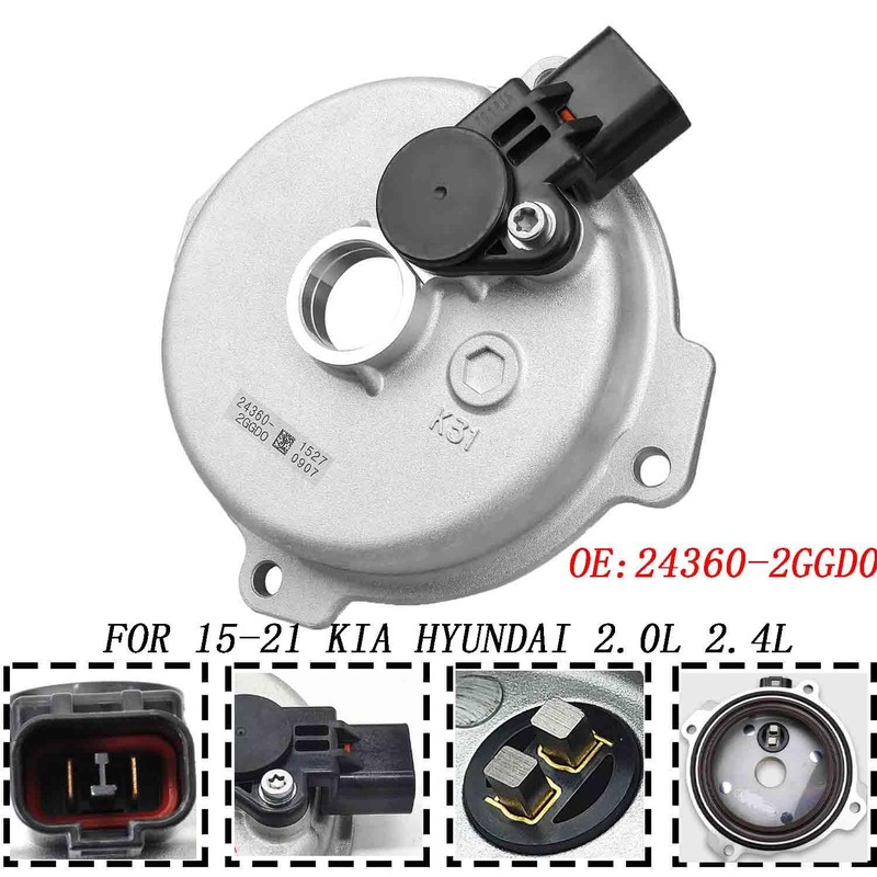 24360-2GGD0 Engine Variable Valve Timing VVT Solenoid 2.0L+2.4L Compatible with