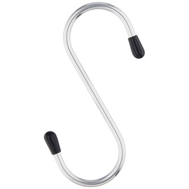Nissa Chain SSH-100 Stainless Steel Electrolytic Polishing S Hook 30/30 3.9 inches (100 mm) 20 Pack Reference Load 22.0 lbs (10 kg)
