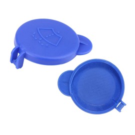 2PCS Windshield Washer Fluid Bottle Reservoir Cap, Windscreen Washer Bottle Cap Replacement for FORD Fiesta MK5 2004–2008, OEM Part 1362696, 5S6117632AB, Windshield Washer Reservoir Lid Compatible