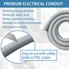 QSHFTO 1/2 Inch Liquid-Tight Conduit and Connector Kit - 25
