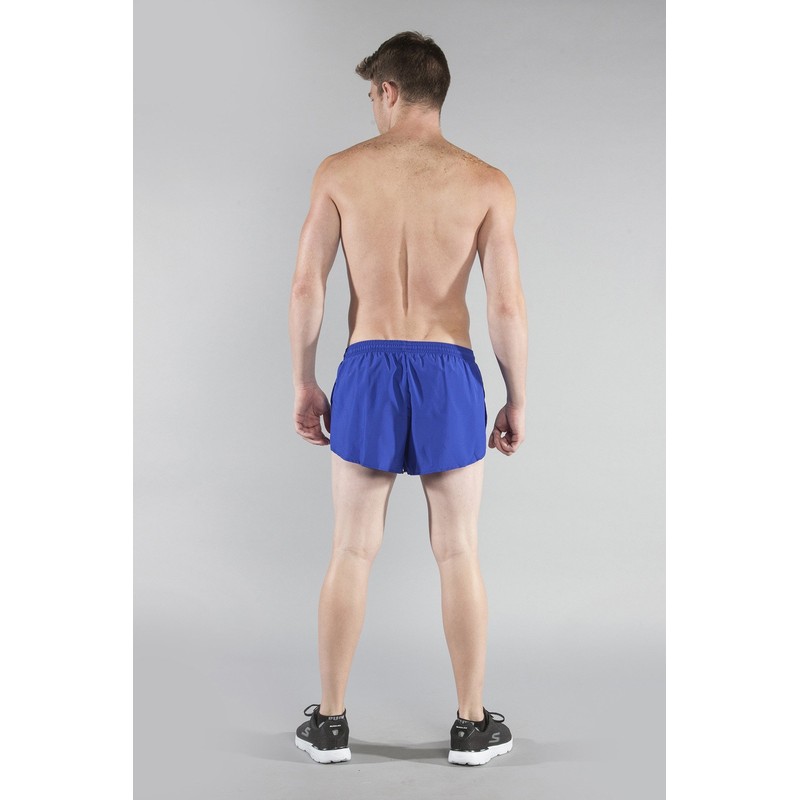 BOA Men's 1" Elite Split Running Short Royal Large