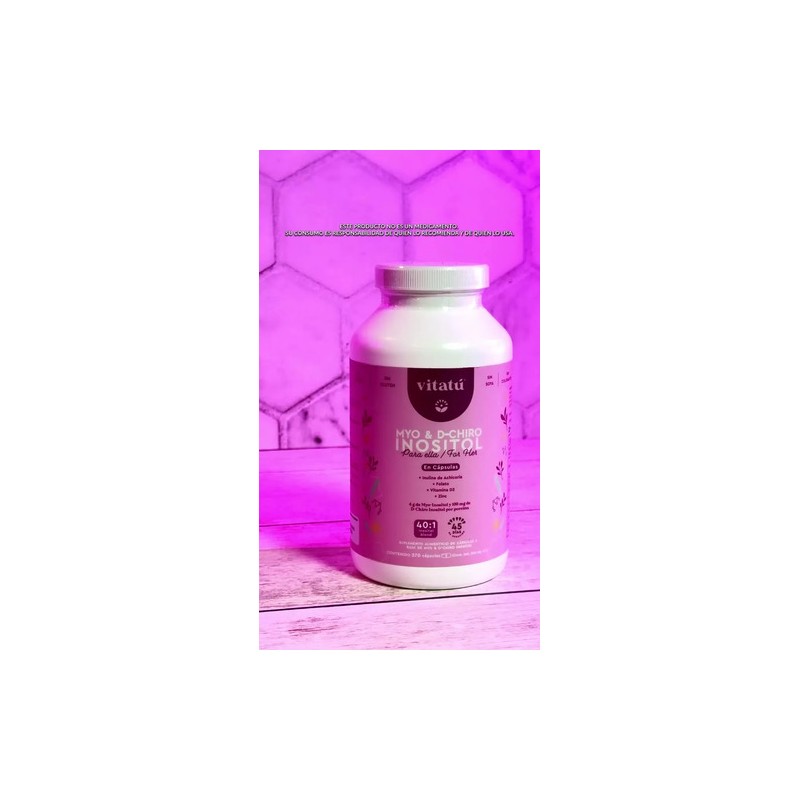 Vitatú | Myo Inositol & D-chiro Cápsulas Sabor Sin sabor