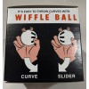 Wiffle Ball 9" Original Regulation Baseball Size Training Plastic Ball