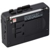 OHM AudioComm CAS-710Z Radio Cassette AM/FM Radio Program Recording