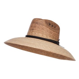 Palm Braid Band Lifeguard Hat - Dk Palm L