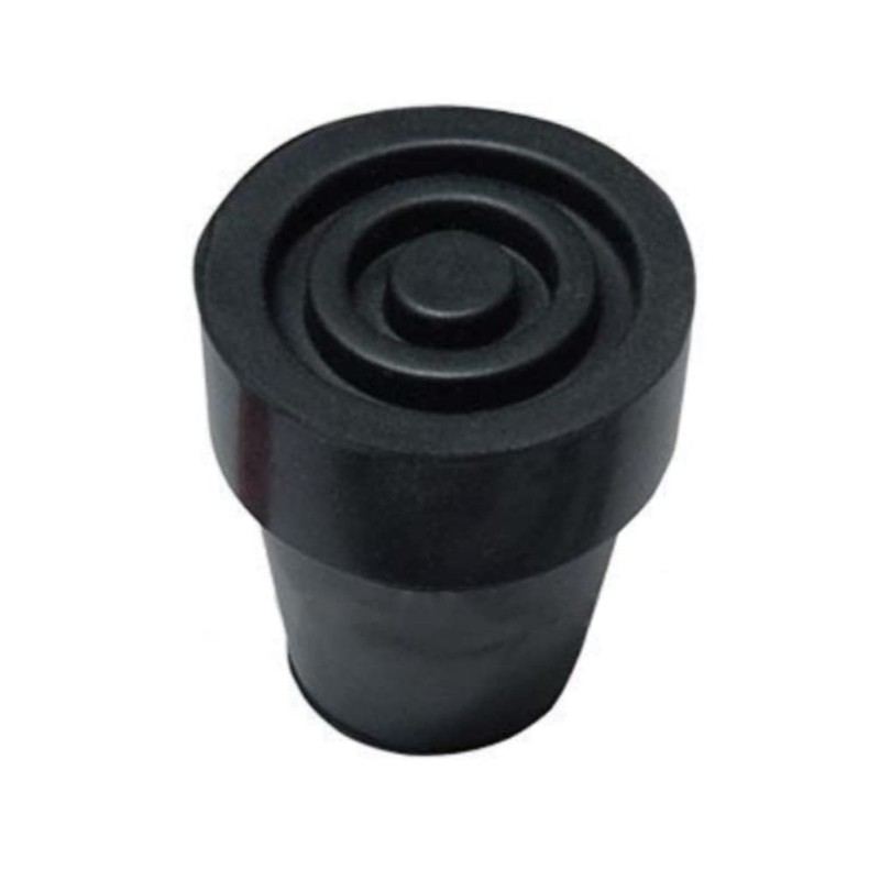 杖ゴムキャップ (2コ入) ブラック 21mm