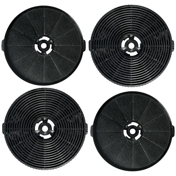 Beaufan Pack of 4 CC130 Activated Carbon Filters Compatible with