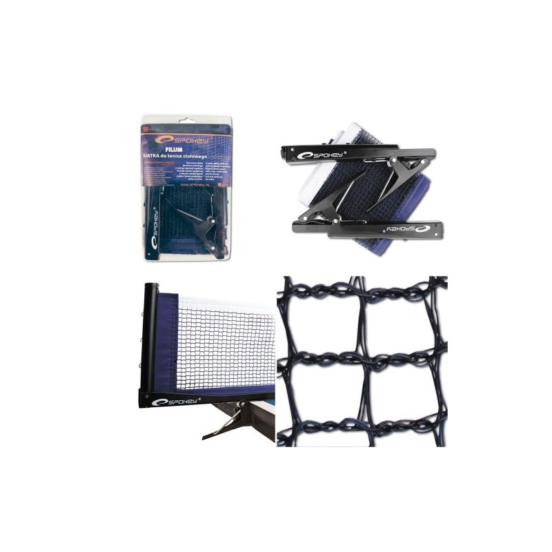 Spokey Unisex Adult FILUM Table Tennis Net With Holders -