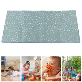 Baby High Chair Splat Mat, Slip Resistance Waterproof Easy to Toddler Play Mat Large for Art for High Chair for Crafts(SMT105 EF585)