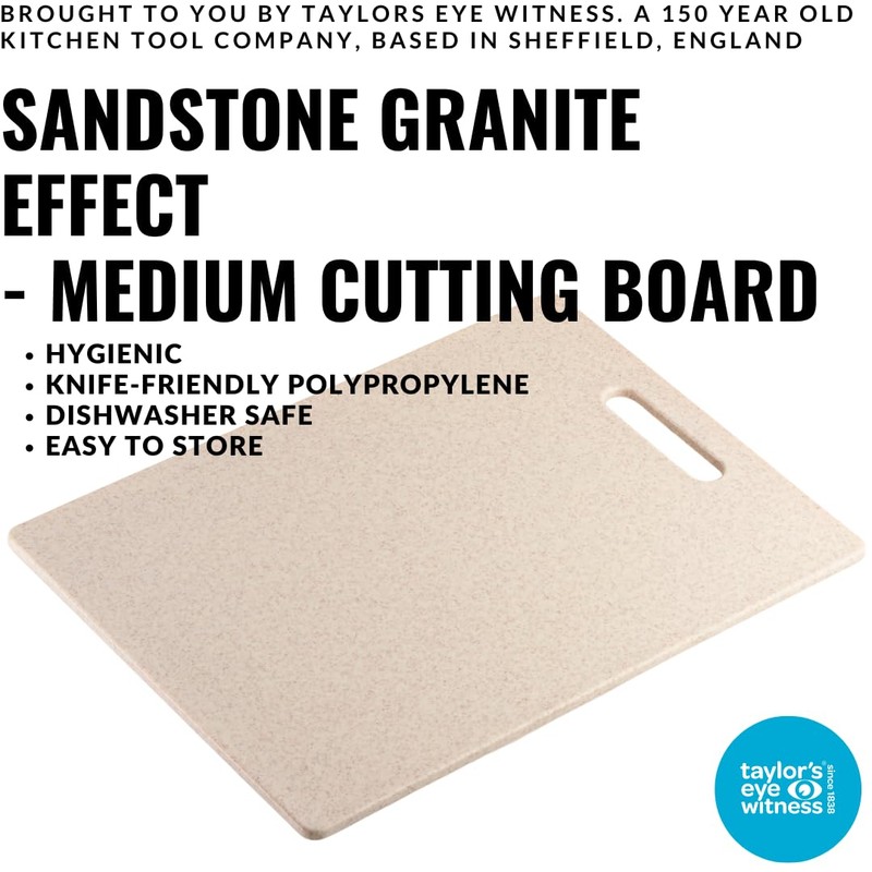 Taylors Eye Witness Sandstone Medium Cutting Board