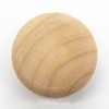 WEICHUAN 30-Pack Unfinished Solid Wood Knobs Pulls Handles - Round
