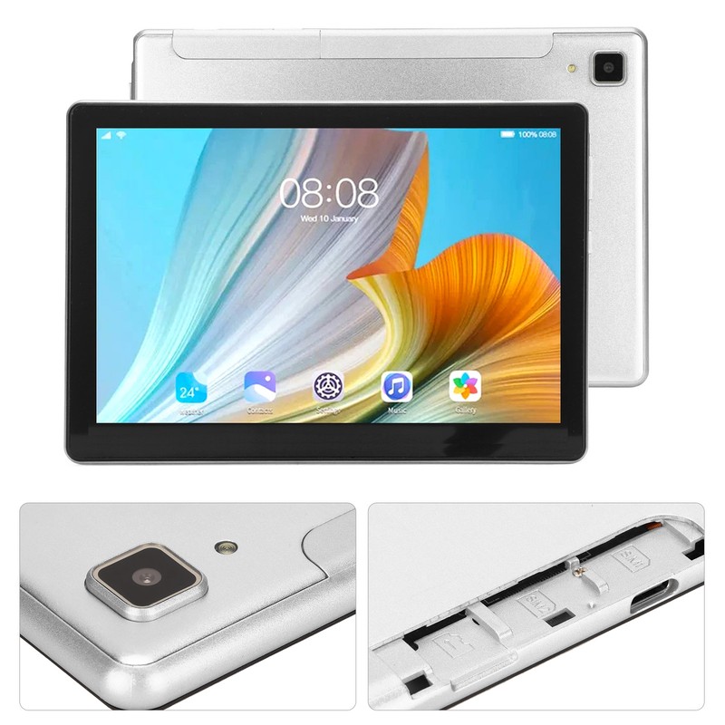 8.1in Tablet 5G Dual Band WiFi 4GB 64GB Front 800w