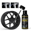 XTryfun Matte Black Rim Touch Up Paint, Automotive Touch Up