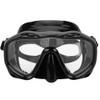 Adult Diving Goggles Face Shield Glasses Silicone Eye Protector Snorkeling