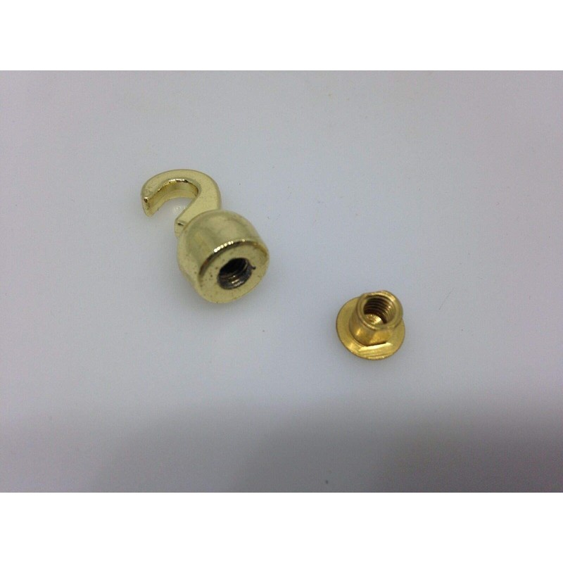 Galapagoz Older Style Grandfather Clock Weight Shell Hook and Nut