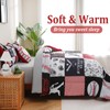 Tasselily 6 Pcs Baseball Bedding Sets Sports Full Comforter Set