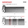 VViViD Metallic Blue Brushed Metal Vinyl Wrap Roll XPO Air