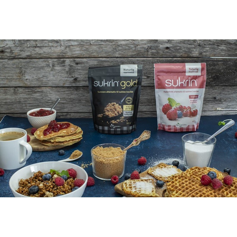Sukrin Gold All Natural Brown Sugar Alternative 250g Twin Pack