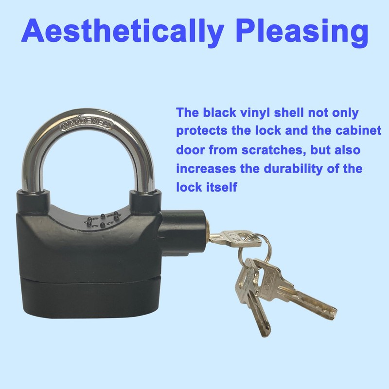 LianShi Alarm Lock 110dba Universal Security Alarm Lock System Anti-Theft