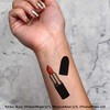 Azeeda 4 x 'Lippenstift' Temporäre Tattoos - Wasserfest, Hautfreundlich &