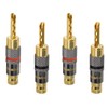 Rembus BS-216 High End Banana Plug Gold-Plated Tube Pack of