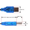 MGBISYI 2 Pack 3.7V Charger Battery Cable for USB Electric