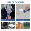 Plastic Razor Blade Scraper with Carry Case, 2 Pack Razor