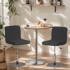 AOSCTELF 2 Pack Bar Stool Covers with Backs, Stretch Washable