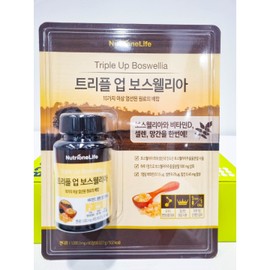 Nutri-One Triple Up Boswellia 1000mg / 뉴트리원 트리플업 보스웰리아 1000mg x 90정 3개월분 비타민D 셀렌 망간 함유, 90개