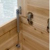 HZyizhihang 2 Pack Soft Close Toy Box Hinges - 100N
