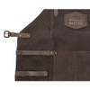 MApBer Leather Apron BBQ Apron Oven Apron Garden Apron Leather