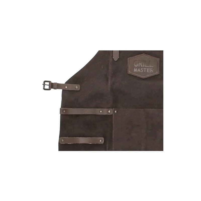MApBer Leather Apron BBQ Apron Oven Apron Garden Apron Leather