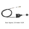 Excavator Throttle Control Cable Replacement 2.5 Meter Manual Flexible Throttle
