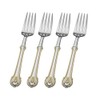 Wallace Napoleon Bee Gold Accent 18/10 Stainless Salad Fork (Set