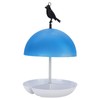Generic Bird Feeders for Outdoors, 3 Compartment Hanging Dome Bird