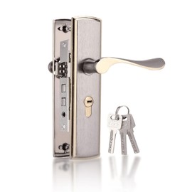 Heavy Duty Aluminum Door Lock Silent Lock Body for Home Security Indoor Bedroom Living Room Kitchen