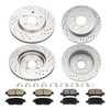 Torchbeam Front and Rear Brake Pad & Rotor Kit Brake