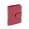 LEAS Ladies Wallet with Outside Lock and Big Coin Compartment