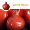 Alipis Ceramic Vase: Pomegranate Shaped Vase Bud Vase Hydroponics Planter