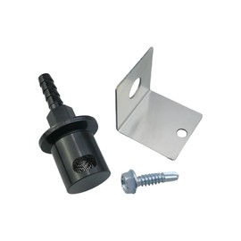 19-174 Fuel Tank Vent Valve with Bracket Kit Fit for Holley Sniper EFI Rollover Check Valve 5/16 Hose Barb