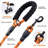 5 FT Strong Dog Leash with Comfortable Padded Handle and