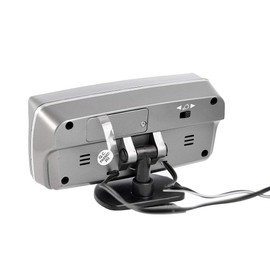 Riloer 4 In 1 LED Digital Display Vehicle Car Kit Thermometer Voltmeter Clock 12V