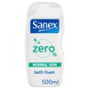 Sanex Zero% Bath Foam for Normal Skin, 500 ml