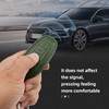 CISUI Genuine Leather Key Fob Cover with Keychain, Compatible with