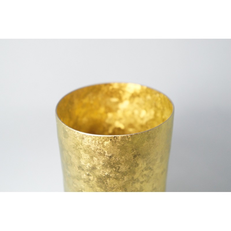 Horie Niigata Prefecture Tsubame made in Titanium Double Tumbler Cotta