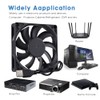 GDSTIME 80mm USB PC Fan 80 x 15mm ComputerFan 8CM