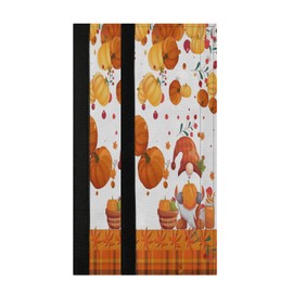 Handle Covers Pumpkins Maple Gnome Refrigerator Fridge Microwave Dishwasher Door Handle Covers Kitchen Gloves Handles Set of 2 Antiskid Cloth Door Handle Wraps Protector