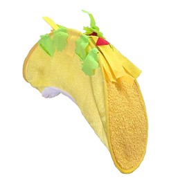 Kirei Sui Food Hats Hamburger Pizza Taco French Fries Party Dress Up Funny Hat Costume for Adults (Taco)
