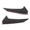 2 Pcs Rear Bumper Spoiler Air Vent Cover Lower Air